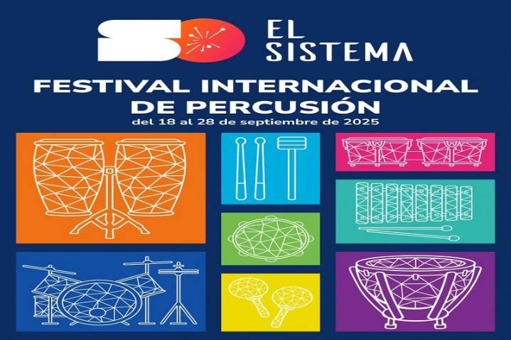 ¡Suena la percusión! El Sistema de fiesta con Festival Internacional
