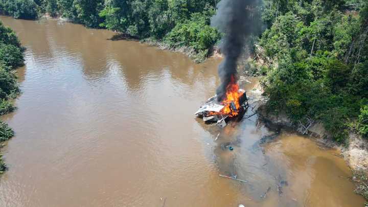 Un muerto y dos heridos tras enfrentamiento en operativo contra la minería ilegal en Amazonas