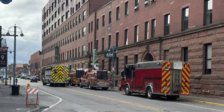 Authorities responding to potential hazmat issue in Canal Park