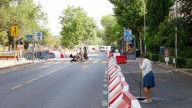 La obra en Castellana borra la zona azul de San Cristóbal y Movilidad estudia reubicar las plazas