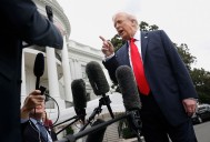 British royals to fete Trump as his team seeks to 'dismantle' left
