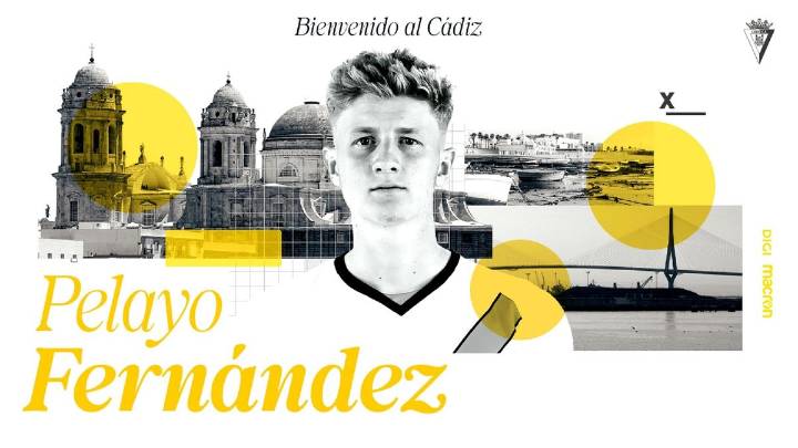 Pelayo Fernández, interés del Málaga CF, se incorpora al Cádiz