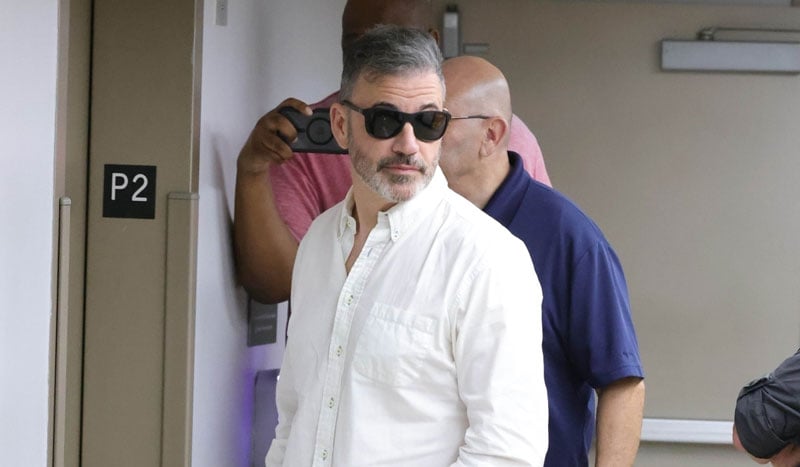 Jimmy Kimmel Spotted Going to Orthodontist Appointment While Surrounded by Security, Two Days After ABC Suspension 