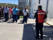 Participan elementos de la SSPE en curso de Evacuación de Inmuebles impartido por Protección Civil
