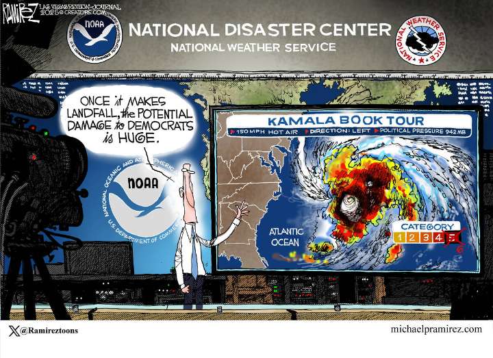 CARTOON: Eye of the storm | Michael Ramirez