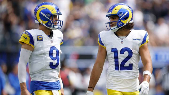 Puka Nacua Starts Bleeding From Eye, Heads To Locker Room In First Half