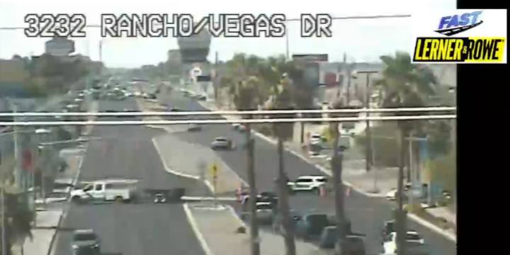 Motorcyclist dead after crash in northwest Las Vegas, police say