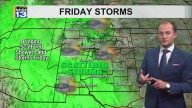 Heavy rain possible with a surge of moisture into New Mexico Friday