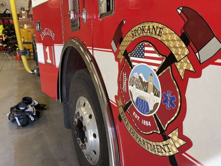 Garage fire on East Indiana in Spokane, one person suffered smoke inhalation