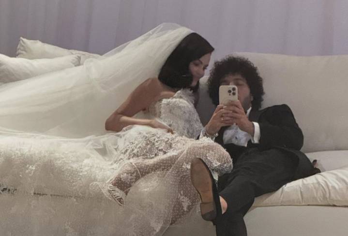 Benny Blanco revela fotos inéditas de su boda con Selena Gomez