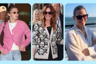 Jennifer Garner, Julia Roberts, and More Stars Are Wearing Cardigans