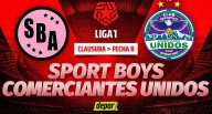 Sport Boys vs. Comerciantes Unidos EN VIVO vía Liga 1 MAX y L1 Play por Torneo Clausura