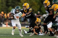 Zeeland West football rises to the occasion in Bird Bowl win over Zeeland East
