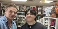 Chris Pine movie shooting in Medina, Akron