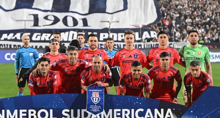 Sensible baja en la U. de Chile para el partido de vuelta frente a Alianza Lima por Copa Sudamericana 