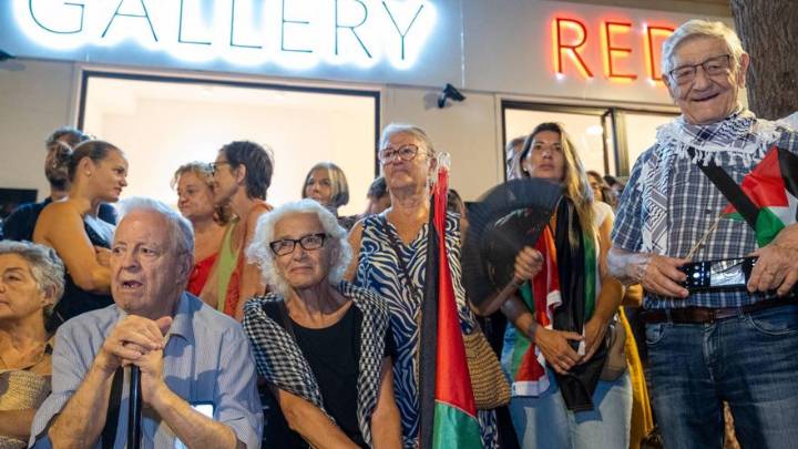 Gaza se cuela en la Nit de l'Art