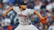 Astros’ Garcia exits start vs. Blue Jays in 2nd inning with apparent injury