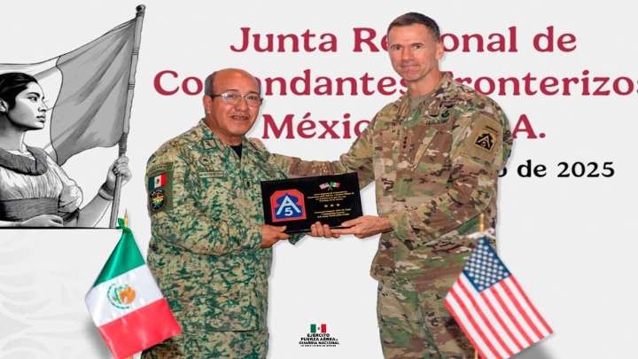 En Ensenada, ejércitos de México y EU acuerdan esfuerzos para seguridad fronteriza