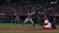 Athletics erupt for seven runs in third inning of a 10