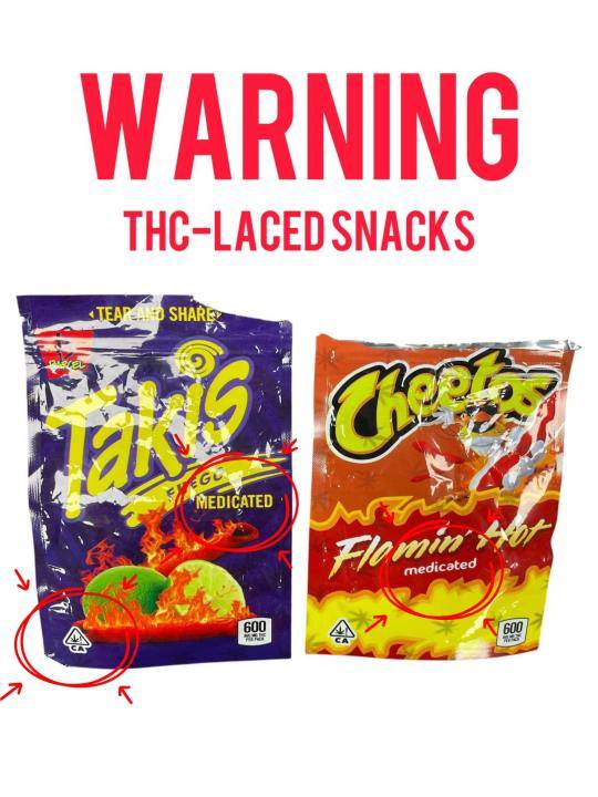 Brownsville PD alerts public to THC snacks in brand packaging