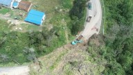 Casi 100 mil metros cúbicos de tierra estarían comprometidas en derrumbe de la Bogotá