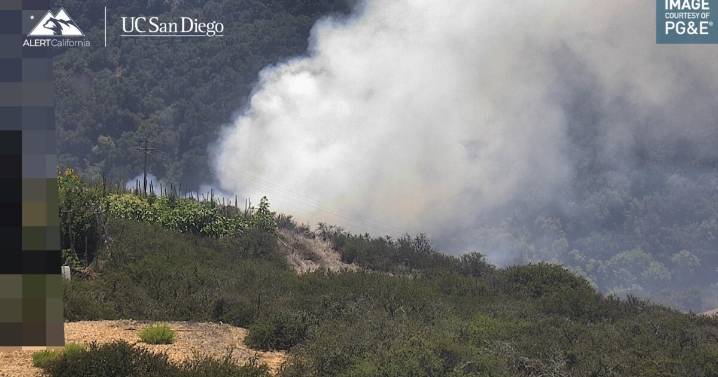 Firefighters responding to brush fire in See Canyon
