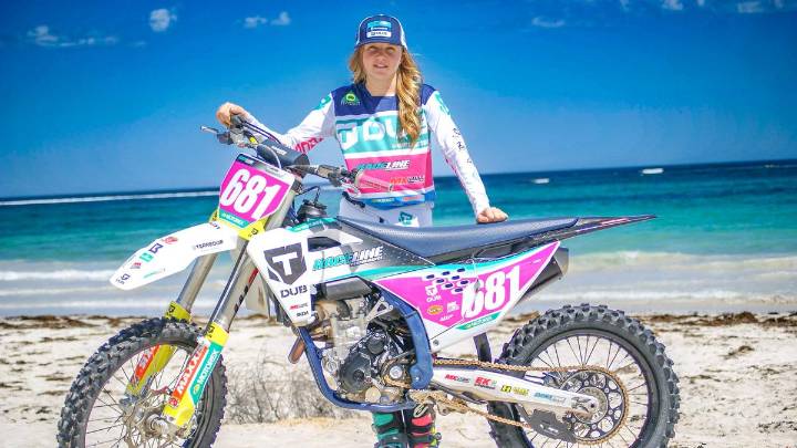 Geraldton motocross: Addison Orr faced detour of injury but rehabilitation sees her on road to success