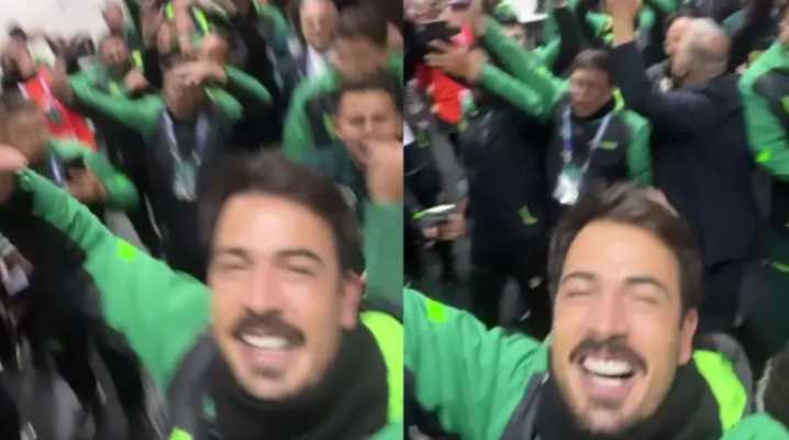 ¡Euforia total! Así celebró Guillermo Viscarra el pase al repechaje con Bolivia