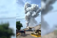 Explosión en fábrica de fuegos artificiales sacudió Maracaibo