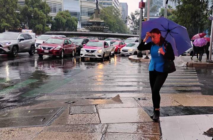 Clima en CdMx del 22 de septiembre: Prevén lluvias con actividad eléctrica y granizo este lune...