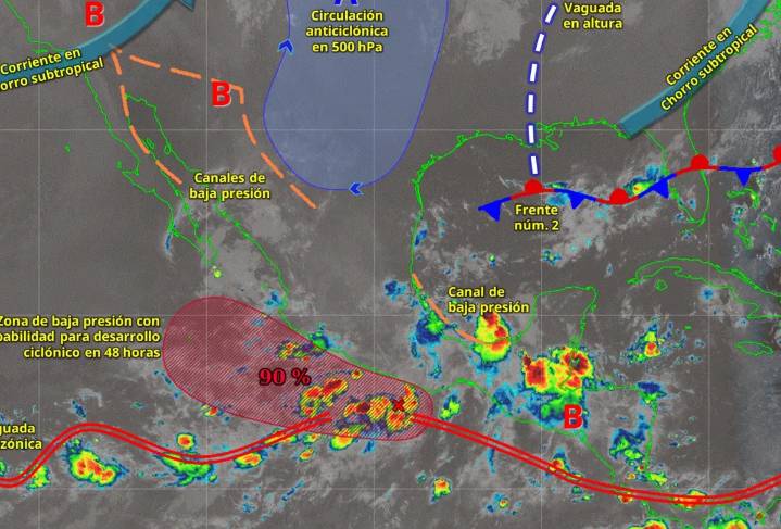 Clima en Guadalajara hoy: Jueves con cielo nublado y poca lluvia
