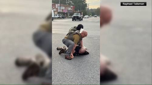 ICE agent drops gun, appears to point it at bystanders during arrest in Prince George's County, Maryland: VIDEO