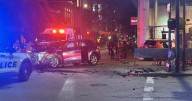 CPD: 3 hospitalized after early-morning crash sends car into downtown restaurant