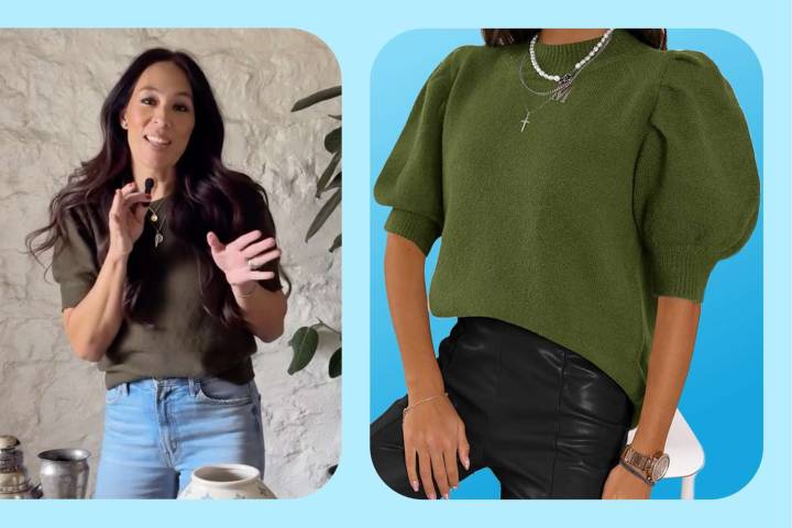 Joanna Gaines’ Puff-Sleeve Top Looks Like This $14 Amazon Pick