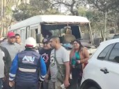 Ate Vitarte: cúster “calavera” con más de medio millón en papeletas fue llevado al depósito