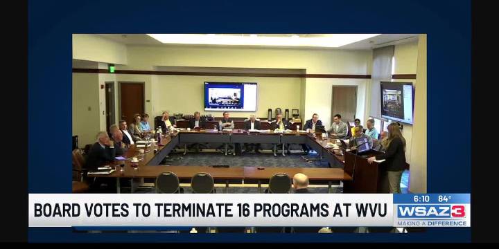 WVU adjusts program offerings on main and Potomac State campuses