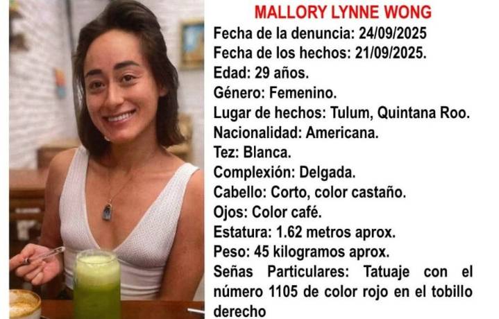 Denuncian desaparición de extranjera en Tulum