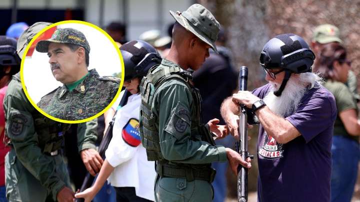 Nicolás Maduro convoca a venezolanos alistados a los cuarteles para aprender "a disparar"