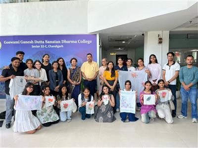 Fashion Designing Department Organizes "Towel Tales" Workshop Under PM