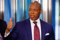New York Mayor Adams drops re