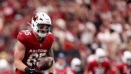 Trey McBride touchdown ties Cardinals