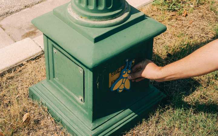An Anonymous Artist Is Bringing Austin-Style Weirdness to the Suburbs
