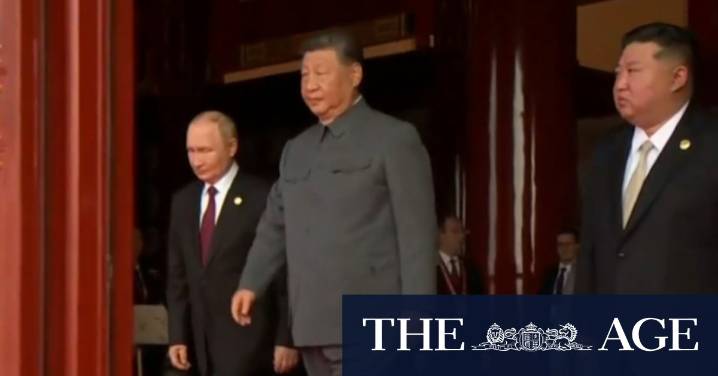 World leaders attend Beijing military parade