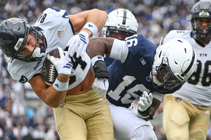 Penn State safety King Mack is enjoying a happy return with his guys