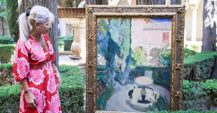 El primer óleo de Sorolla adquirido por la Alhambra puede verse en el Museo Ángel Barrios desde este septiembre