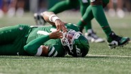 Jets' Justin Fields suffers concussion as Jets fall flat vs. Bills