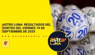 Astro Luna: resultados sorteo del viernes 19 de septiembre