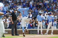 Deadspin | Cubs start fast, slam four HRs in win over Nationals
