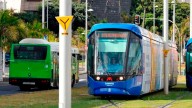 Atropello grave del tranvía a un peatón en Santa Cruz de Tenerife