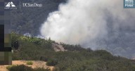 Firefighters responding to brush fire in See Canyon